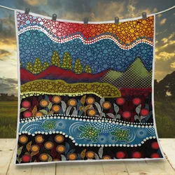 Aboriginal Urban Quilt Turtle Symbol