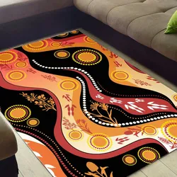 Aboriginal Urban Carpet Rug Shirt Flora Of The Dreaming