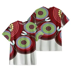 Aboriginal Dot Painting T-Shirt Meeting Places