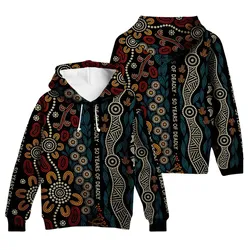Aboriginal Dot Painting Hoodie NAIDOC 2026 50 Years Of Deadly Wildflowers Zip Up Hoodie