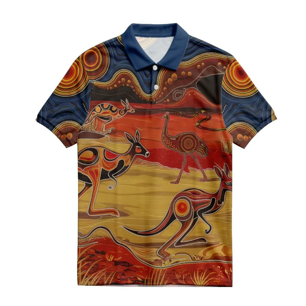 Aboriginal Urban Polo Shirt Animal