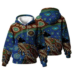 Aboriginal Dot Painting Women's Hoodie Kangaroo NAIDOC 2026 Zip Up Hoodie