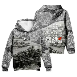 Lest We Forget Hoodie Aboriginal Overlord Lest We Forget Zip Up Hoodie