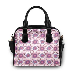 Aboriginal Dot Painting Shoulder Handbag Campsite Rarrk