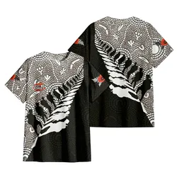 Lest We Forget T-Shirt Aboriginal Soldier Fern Leaf Silhouette