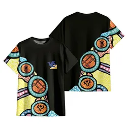 Aboriginal Dot Painting T-Shirt Mawson Lakes Inspired Pattern