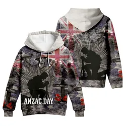 Lest We Forget Hoodie Always Remember Australian Zip Up Hoodie