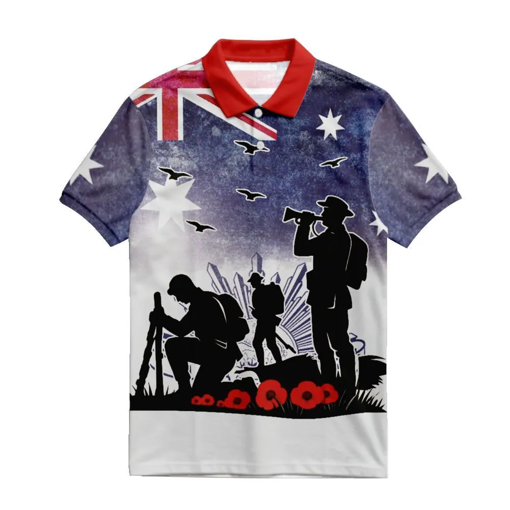 Lest We Forget Polo Shirt The Army Australian
