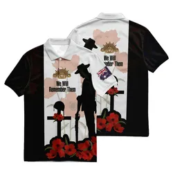 Lest We Forget Polo Shirt Lest We Will Remember Them