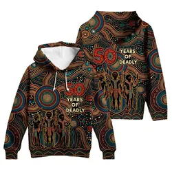 Aboriginal Dot Painting Hoodie NAIDOC 2026 Spirit Of Country Elder Zip Up Hoodie
