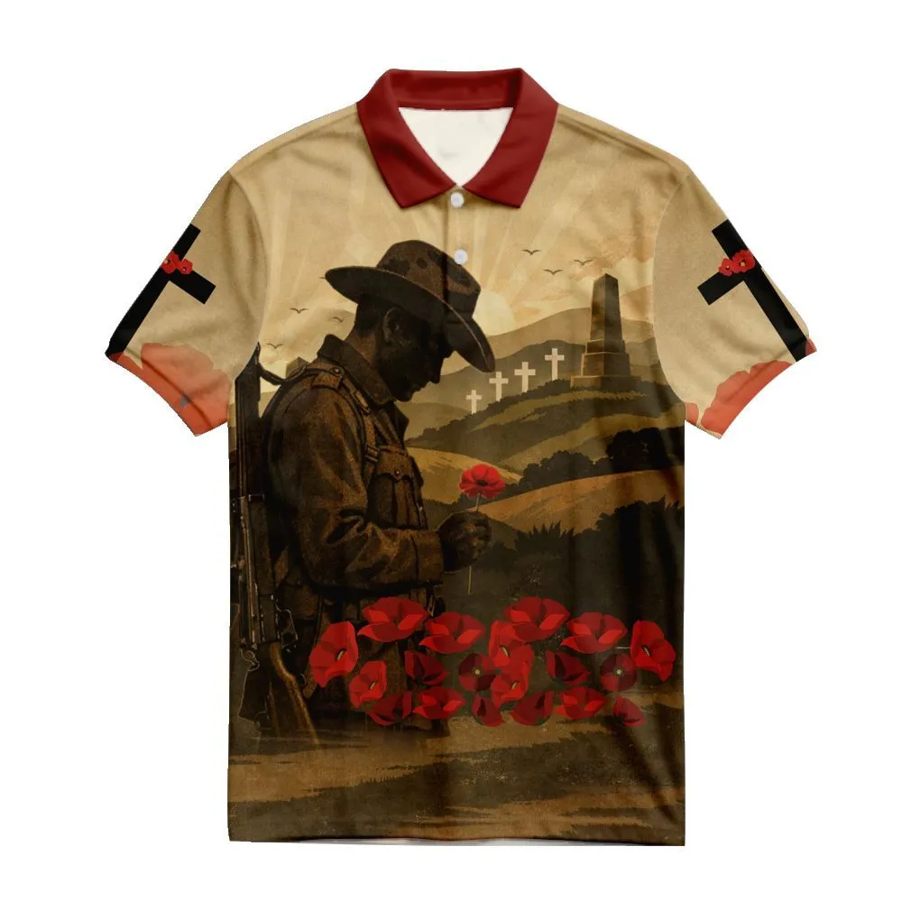 Lest We Forget Polo Shirt Remember Them
