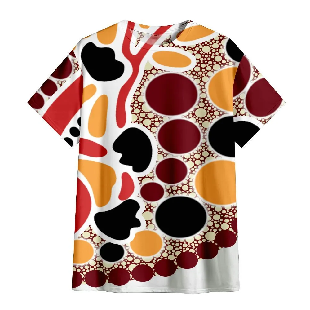 Aboriginal Dot Painting T-Shirt Koala Red