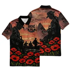 Lest We Forget Polo Shirt Remembrance Day