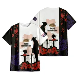 Lest We Forget T-Shirt Lest We Will Remember Them