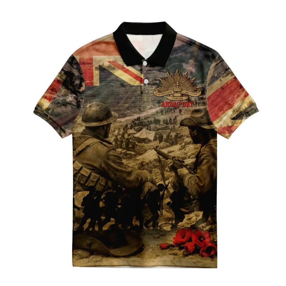 Lest We Forget Polo Shirt We Will Remember Them