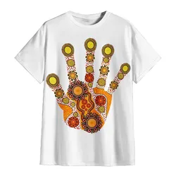 Aboriginal Dot Painting Unisex Shirt Hand Prints