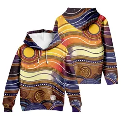 Aboriginal Dot Painting Hoodie Ocean Journey Blue Zip Up Hoodie
