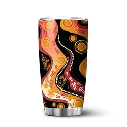 Aboriginal Urban Tumbler Shirt Flora Of The Dreaming