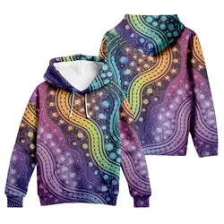 Aboriginal Dot Painting Hoodie Aurora Spirit Zip Up Hoodie