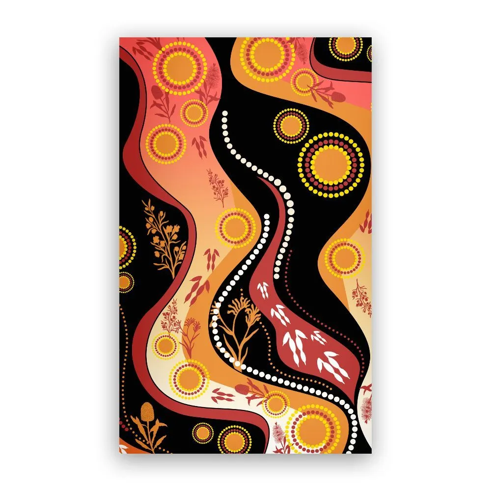 Aboriginal Urban Carpet Rug Shirt Flora Of The Dreaming